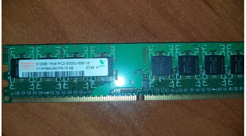DDR2 HYNIX 512mb 0724A