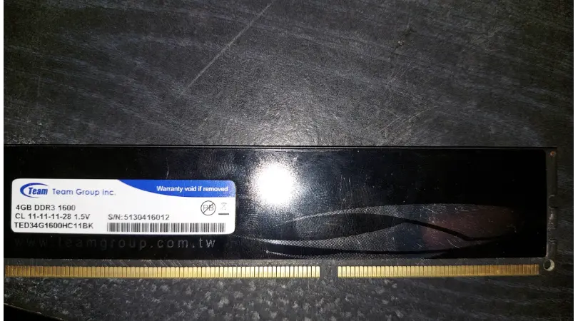 Пам'ять DDR3 4gb