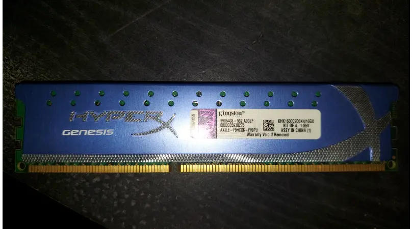 DDR3 Kingston 4gb