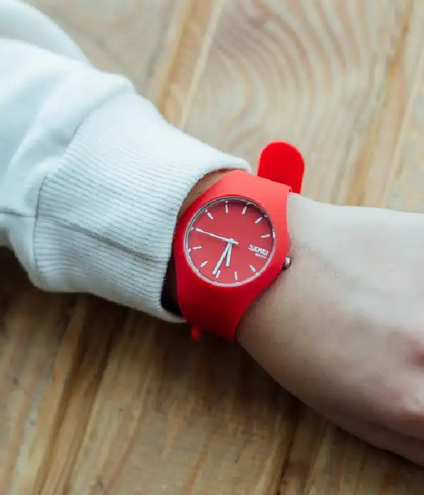 Skmei Rubber Red 9068R
