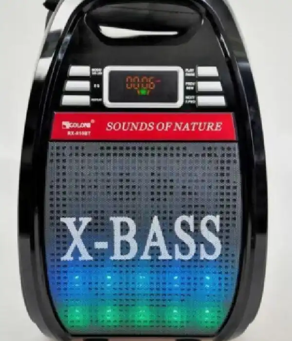 Колонка-валіза Golon RX-810BT зі світломузикою, з 