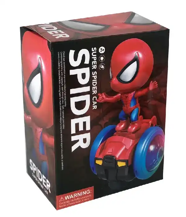 Дитяча іграшка машинка Super SPIDER Car з диско-св