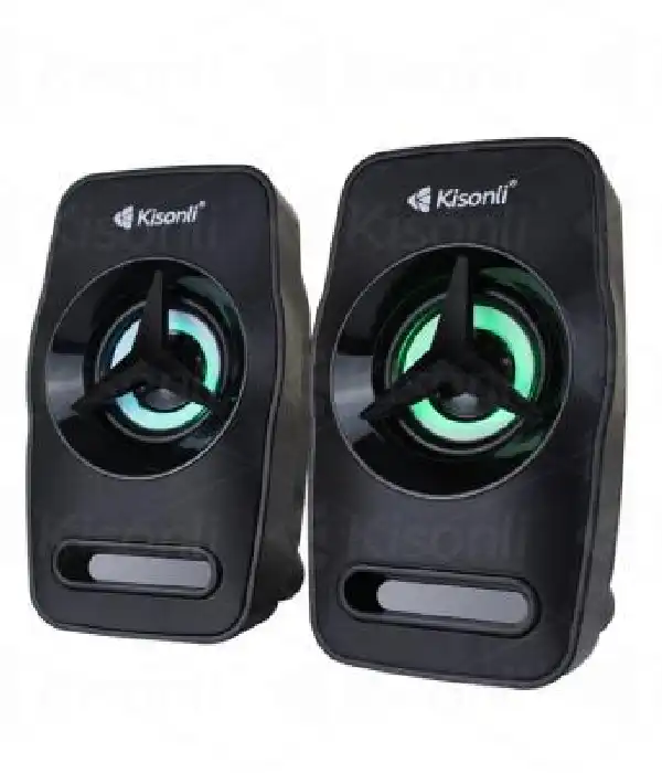 Колонки Kisonli Потужні L-3030 для ПК Сабвуфер USB