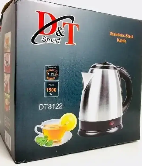 Електрочайник D&Amp;T Dt-8122 1.2 Л Срібний Електр