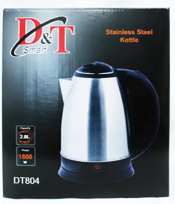 Електрочайник із неіржавкої сталі D&T Smart DT 804