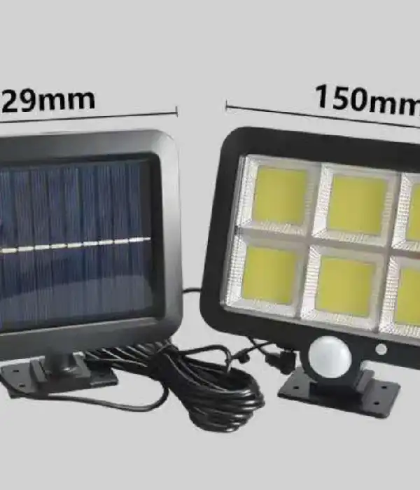 Вуличний ліхтар з датчиком руху Split Solar Wall L