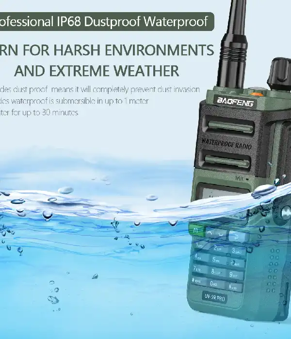 Рацiя Baofeng UV-9R Pro V2 green