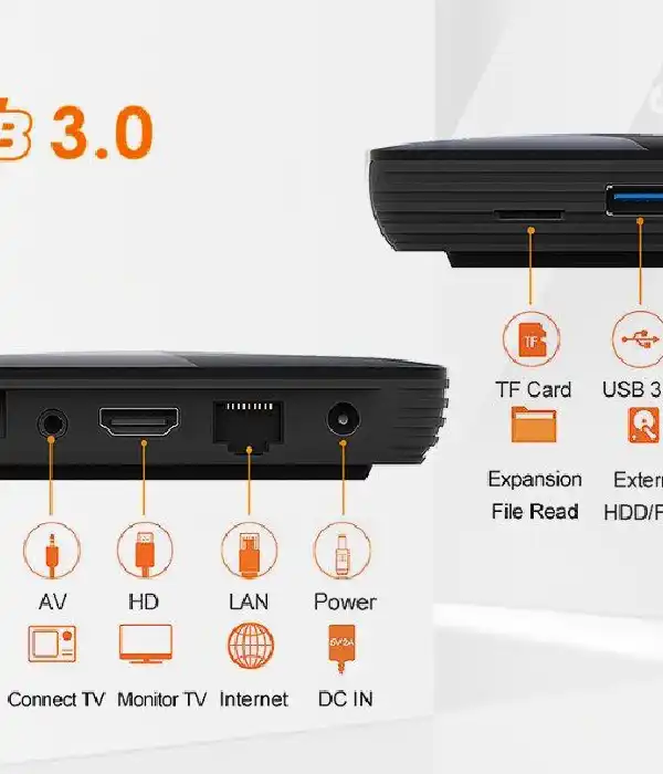 Медіаплеєр стаціонарний VONTAR X3 4/64Gb