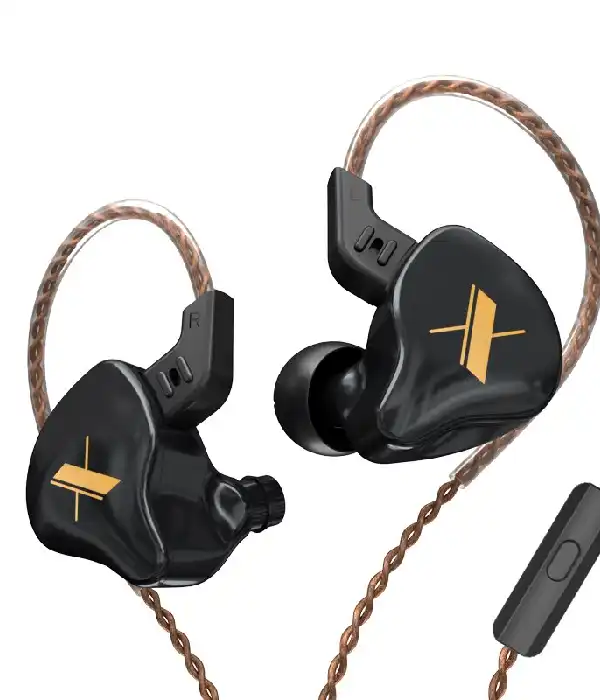 Навушники KZ ZS5 (EDX) з мікрофоном black
