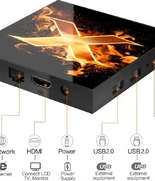 Смарт ТВ-приставка VONTAR X1 4/32Gb