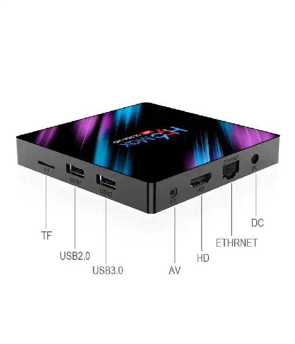 Медіаплеєр стаціонарний H96 MAX 4/32Gb