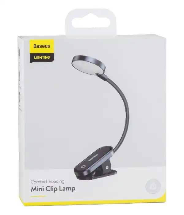 Лампа Baseus DGRAD Comfort Reading Mini Clip потуж