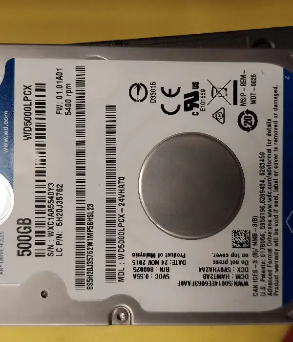 Жорсткий диск 500gb