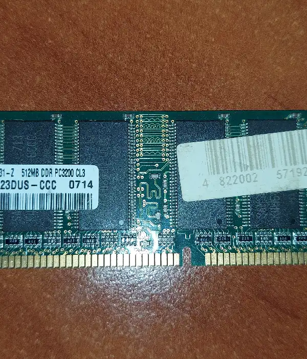DDR1 Samsung 512MB PC3200 CL3