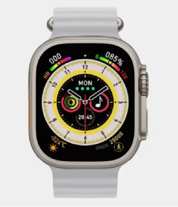 Смарт-годинник Smart Watch Ultra HW8 Max 49 mm біл