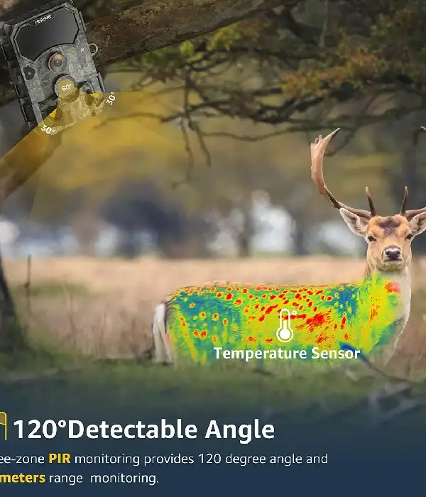 СТОК Фотопастка мисливська камера Helidallr 4K 30M