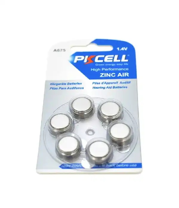 СТОК Батарейка повітряно-цинкова PKCELL 1.4V ZA675