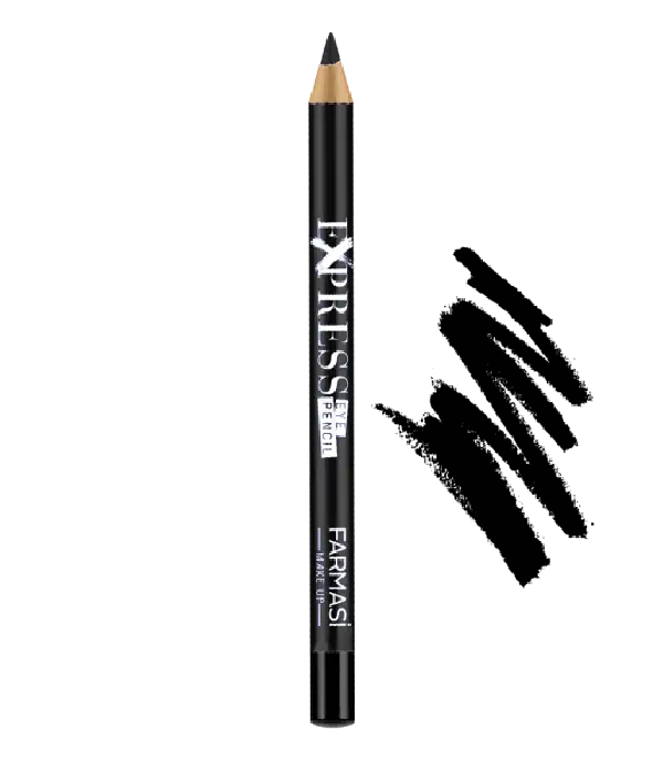 Олівець для очей Express Eye Pencil 01 Чорний Make